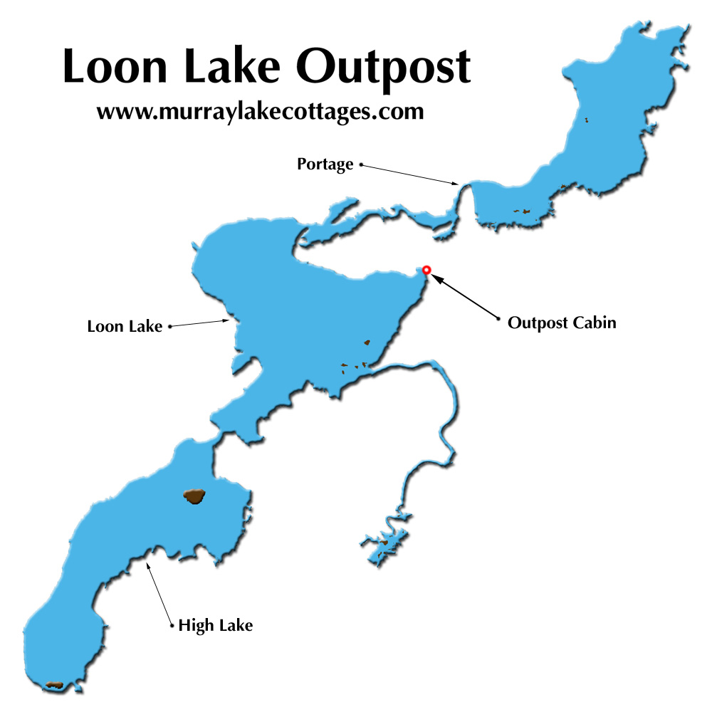 Loon Lake Depth Chart